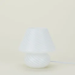 Glass Large Mushroom Lamp