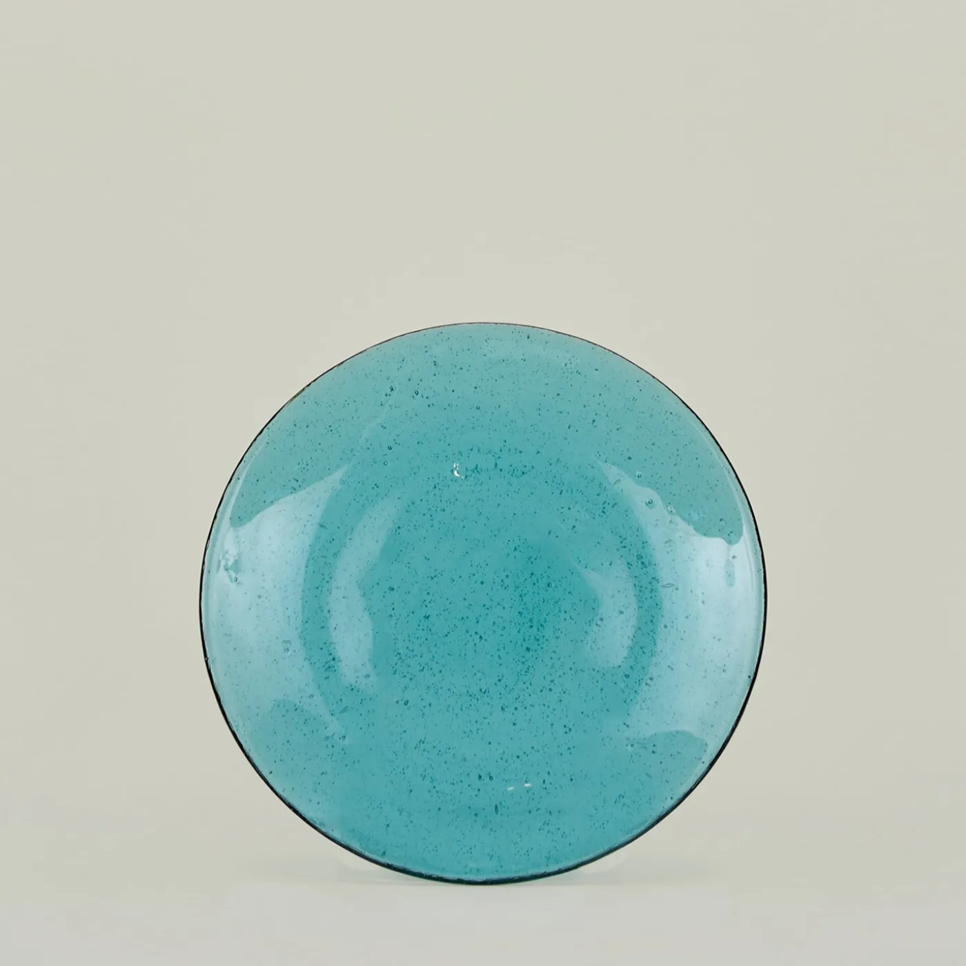 Glass Salad Plate