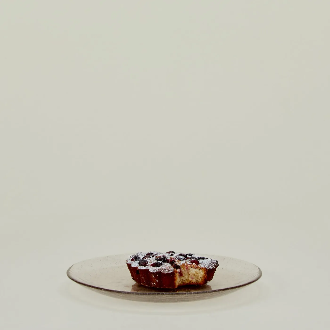 Glass Salad Plate