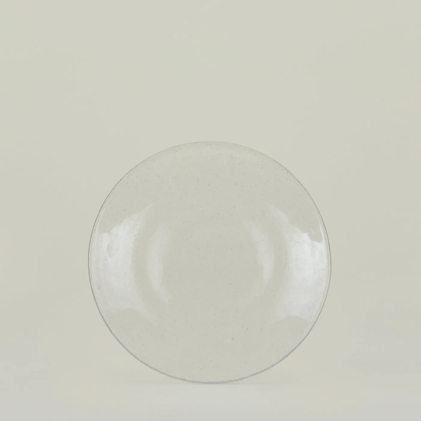 Glass Salad Plate