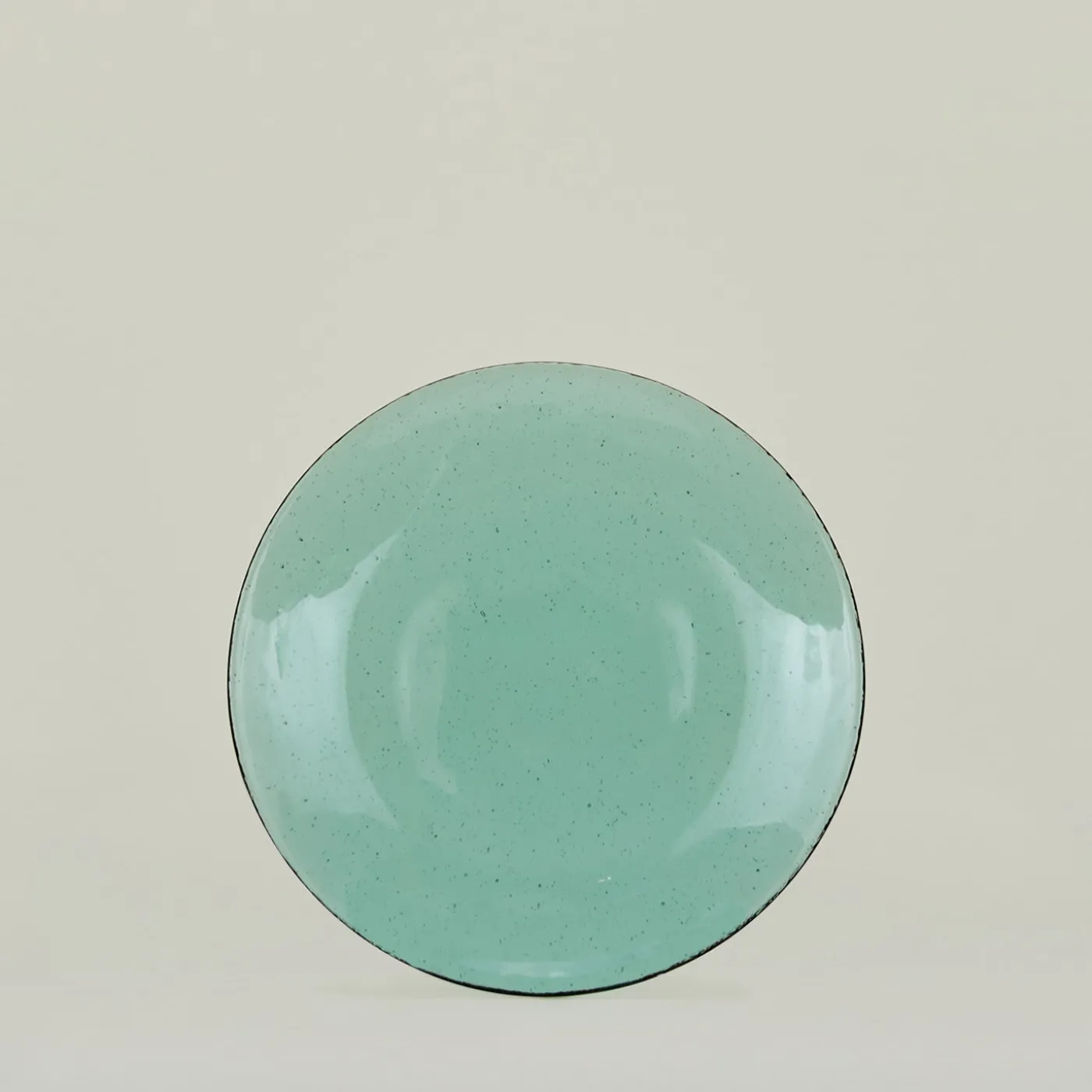 Glass Salad Plate