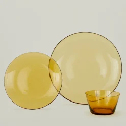 Glass Salad Plate