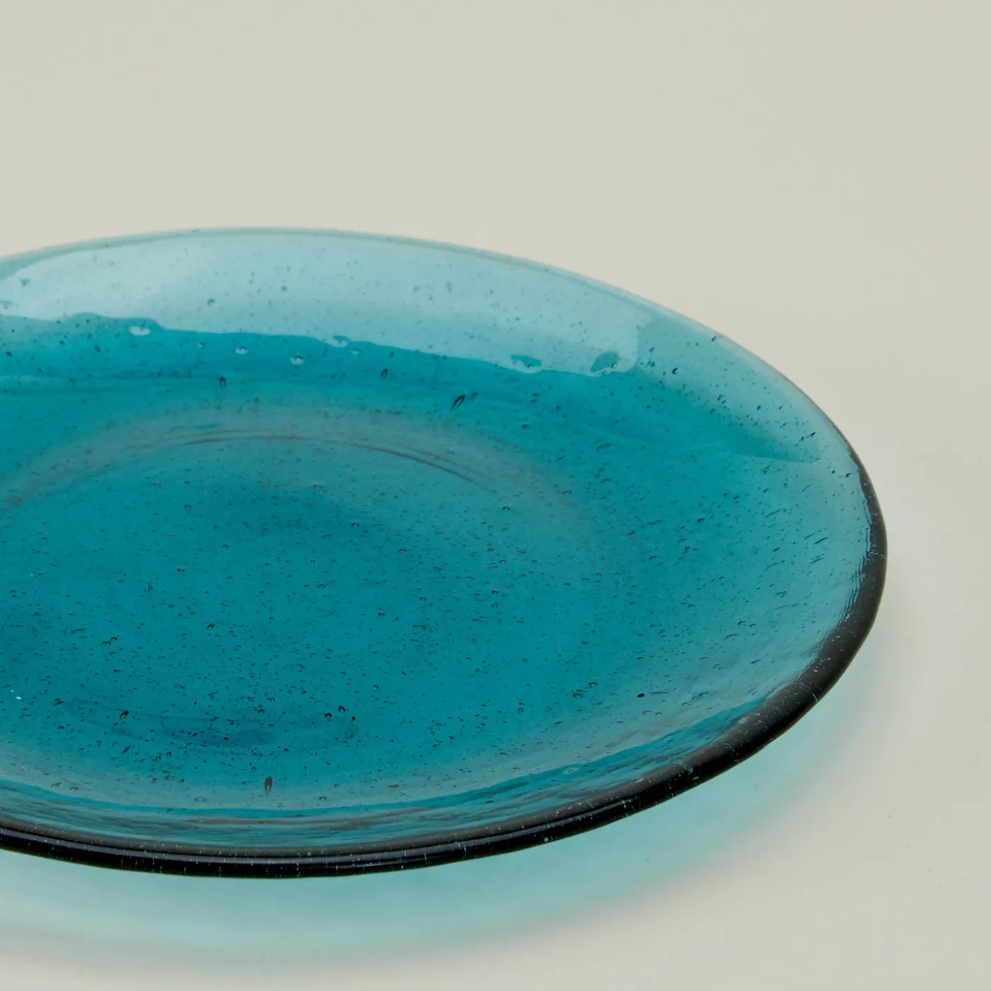 Glass Salad Plate