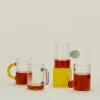 Glass Tea Cups, Set of 4