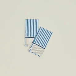 Hand Block Crossroads Napkin, Set of 2