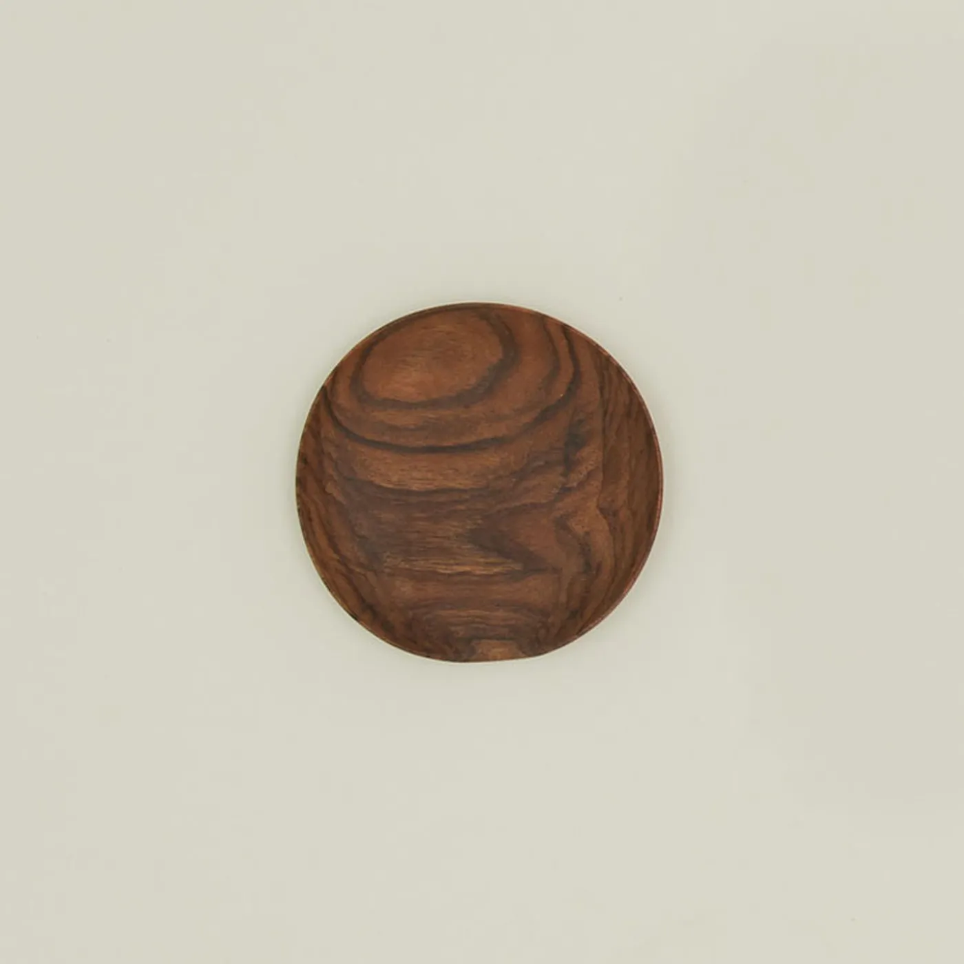 Hand Carved Walnut Spoon Rest