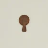 Hand Carved Walnut Spoon Rest + Handle