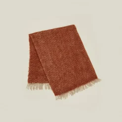 Herringbone Mohair Throw