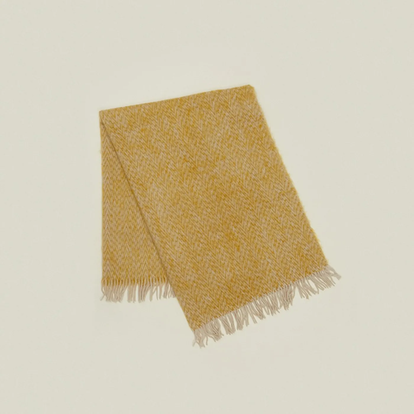 Herringbone Mohair Throw