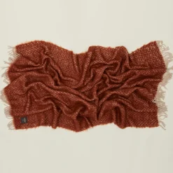 Herringbone Mohair Throw