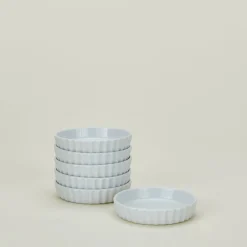 Individual Round Tart Dish, Set of 6