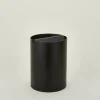 Lidded Wooden Wastebasket