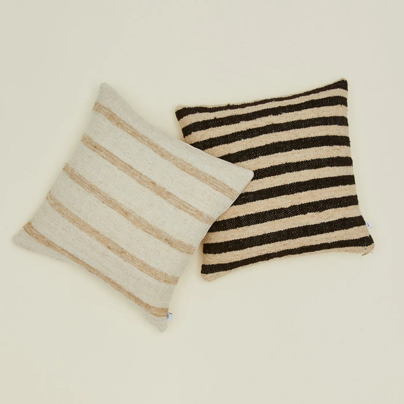 Linear Wool Pillow Cover