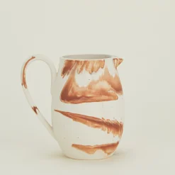 Marbled Stoneware Pitcher