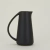 Minimal Stoneware Pitcher