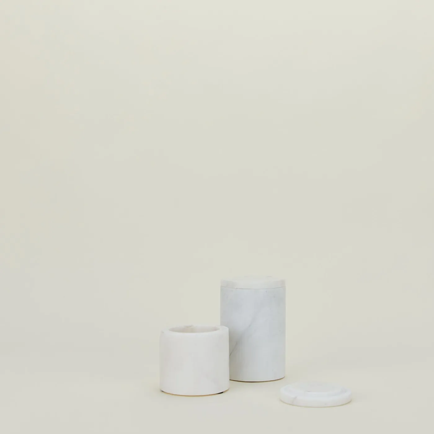 Modern Marble Canister