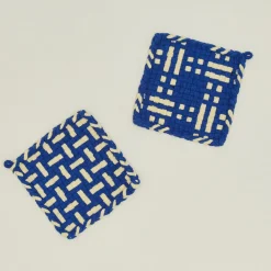 Parquet Handwoven Pot Holder