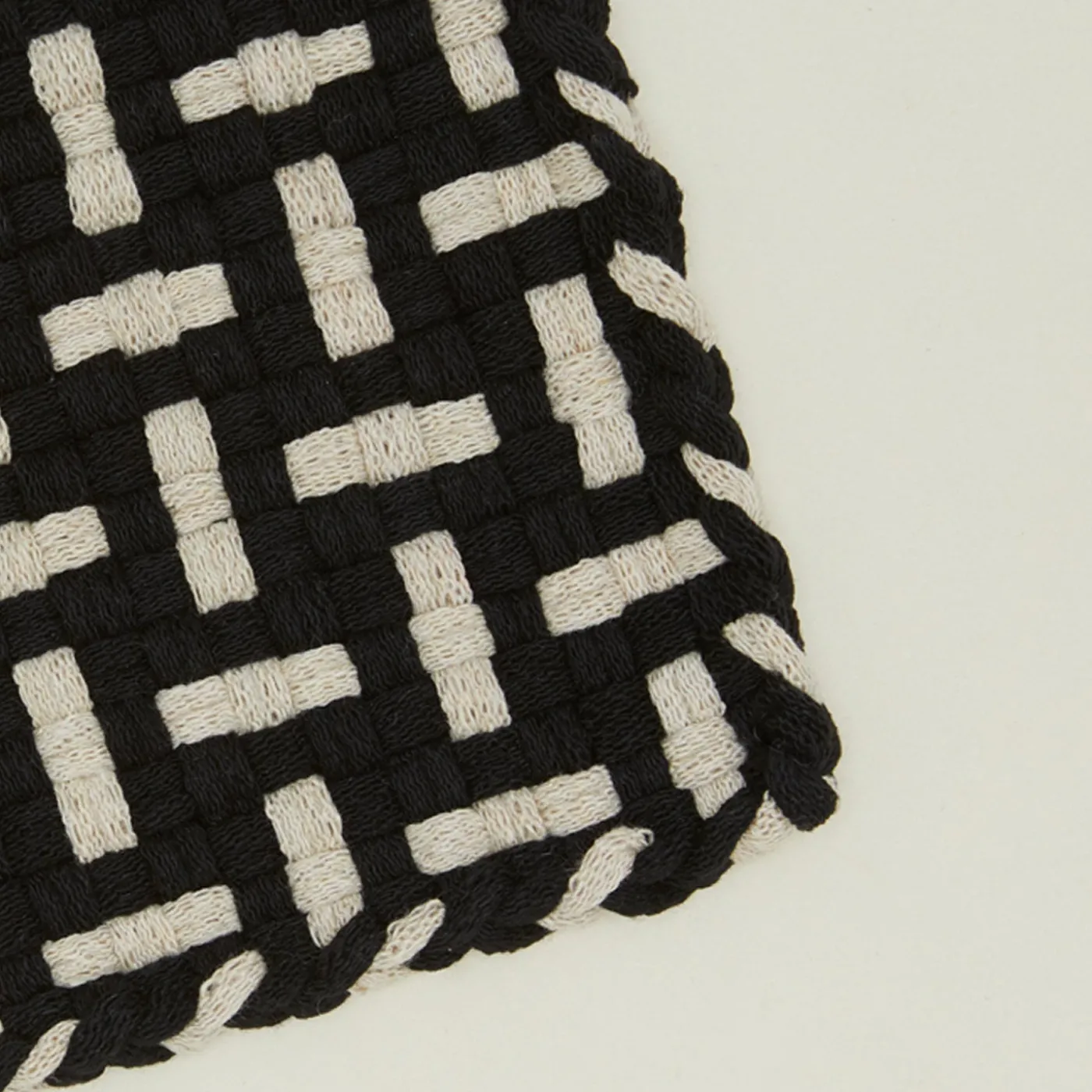 Parquet Handwoven Pot Holder