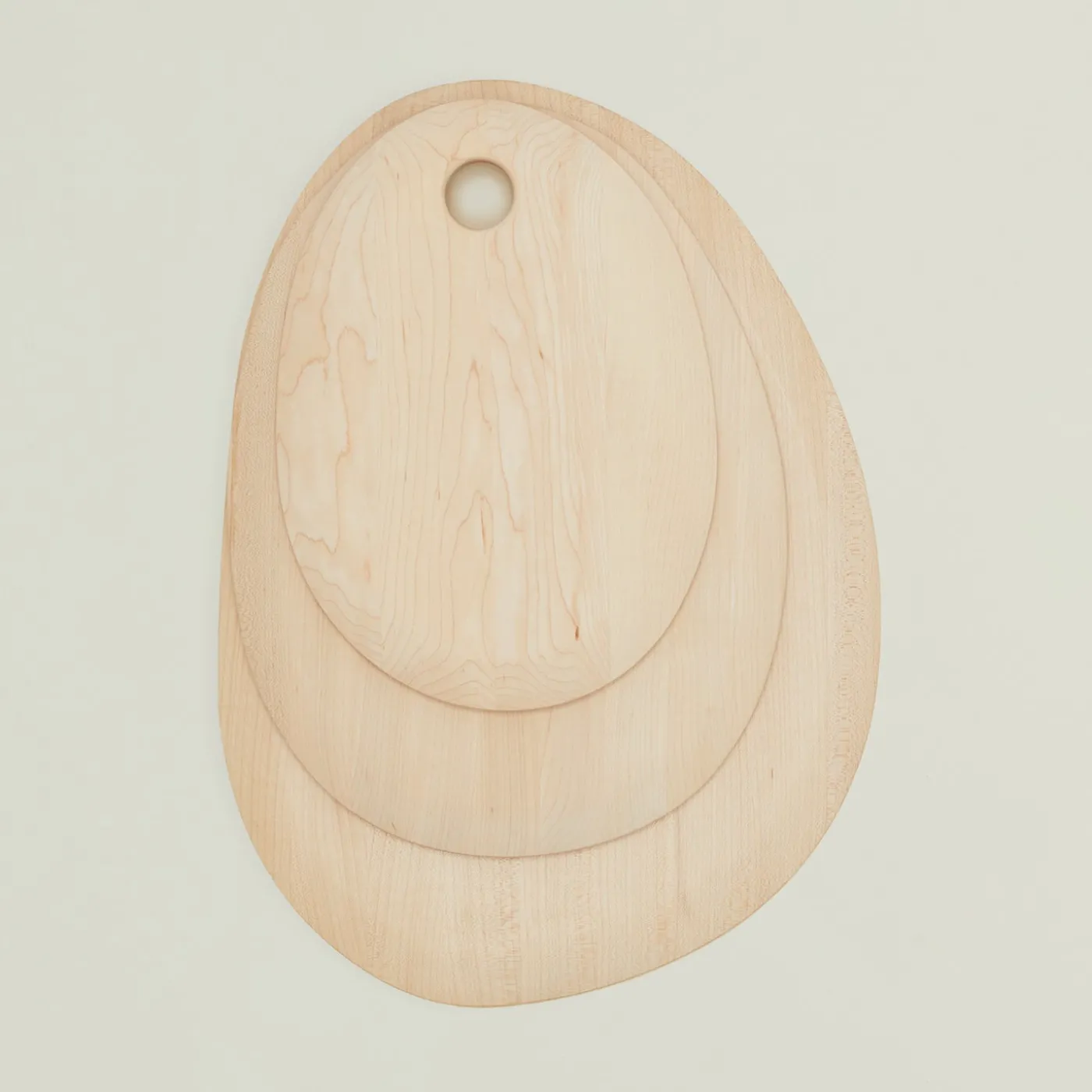 Pebble Cutting Board - Maple