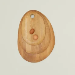 Pebble Cutting Board - Oak