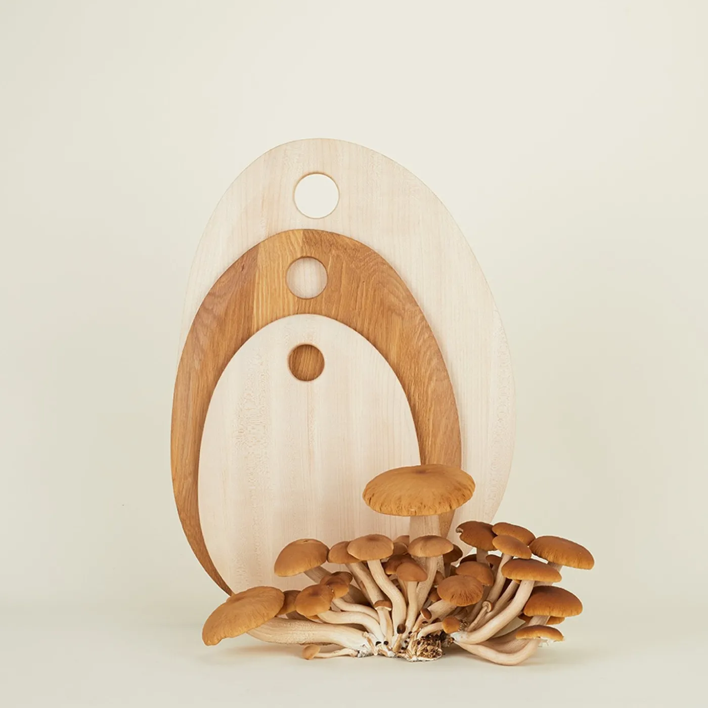Pebble Cutting Board - Oak
