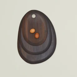 Pebble Cutting Board - Smoked Oak