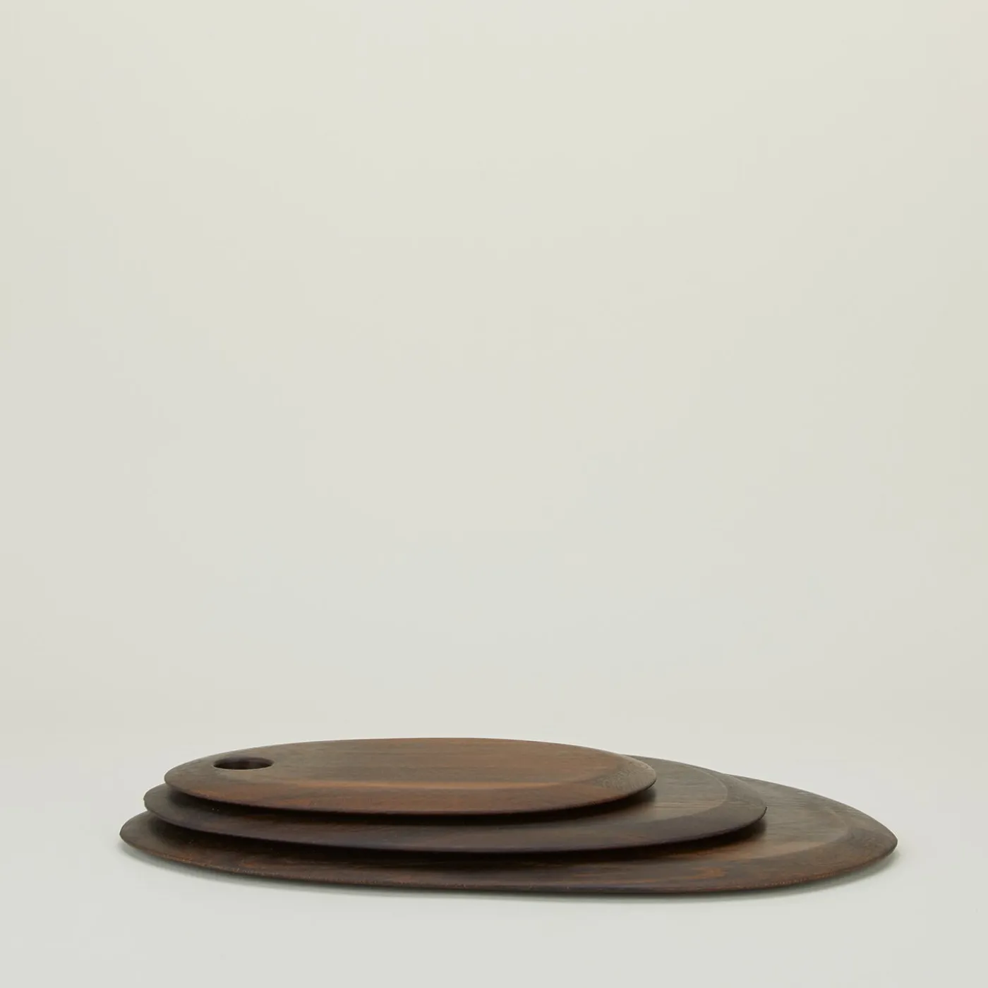 Pebble Cutting Board - Smoked Oak