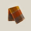 Plaid Mohair Throw