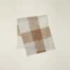 Plaid Mohair Throw