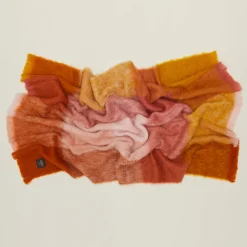 Plaid Mohair Throw