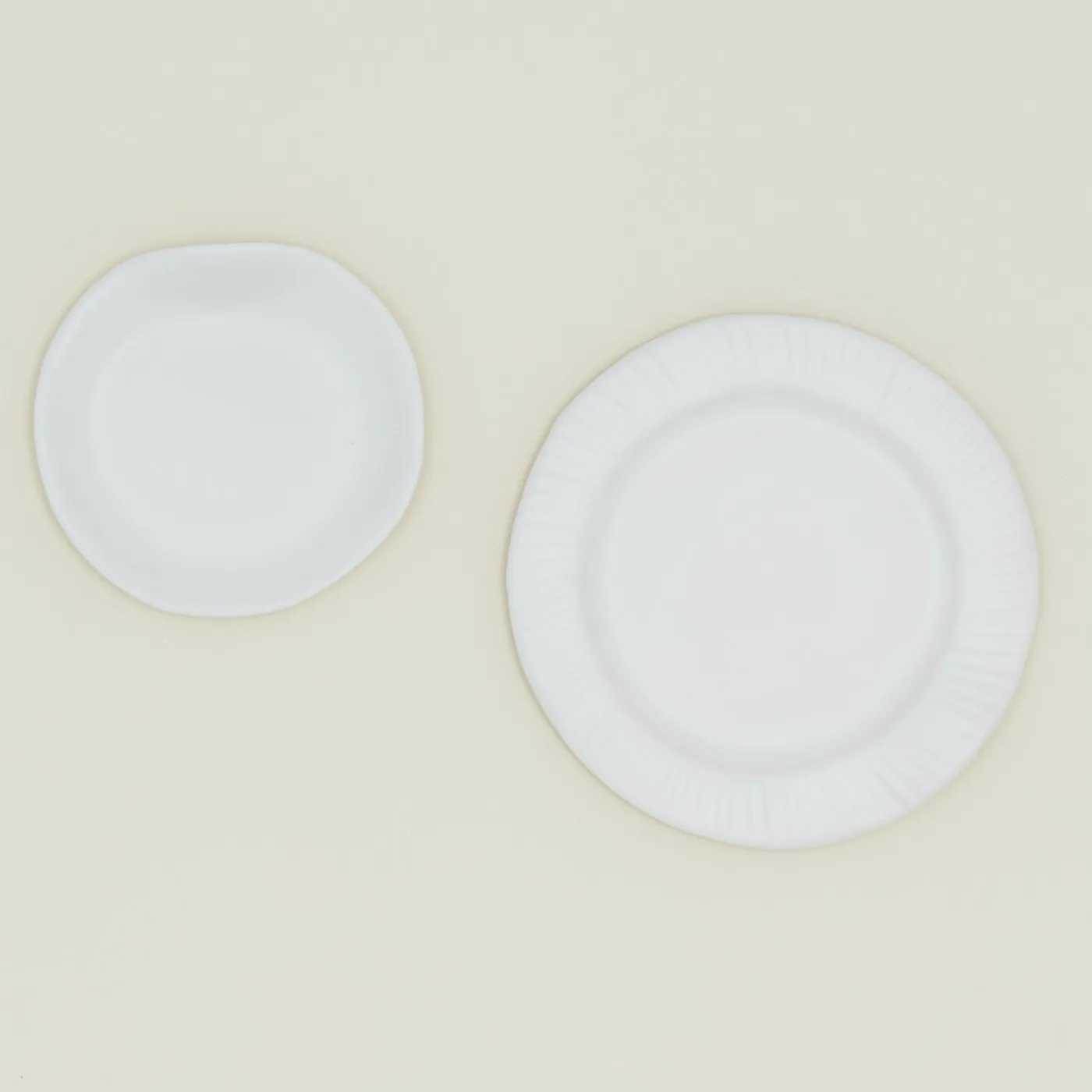 Porcelain Paper Plate