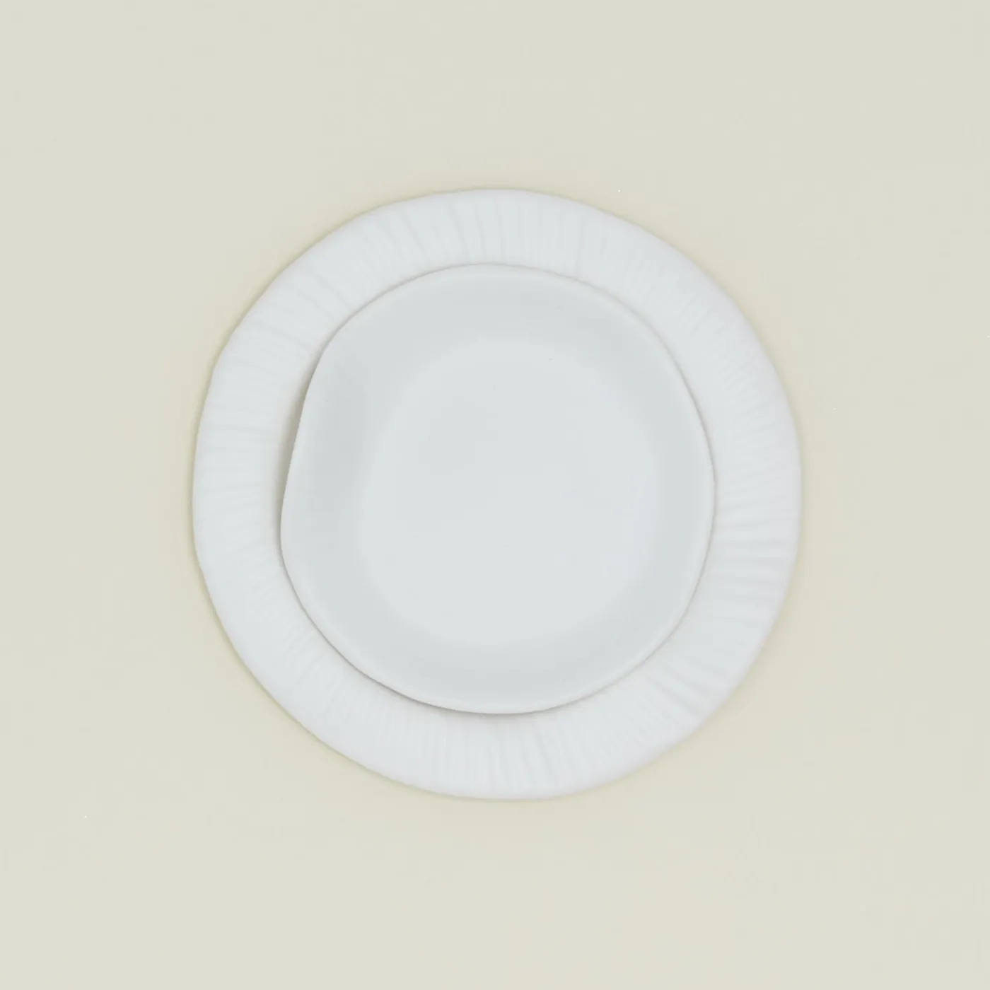 Porcelain Paper Plate