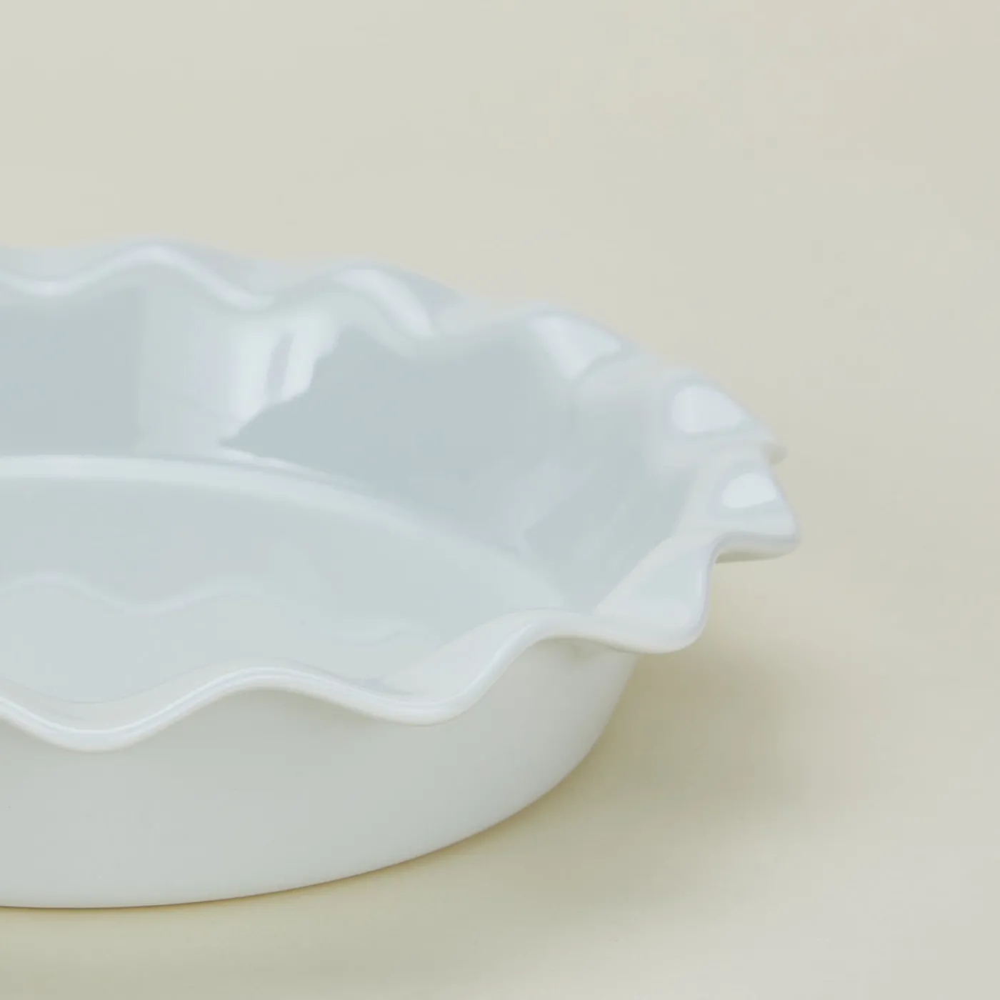 Porcelain Pie Dish