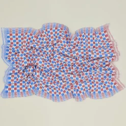 Quilted Checkered Throw