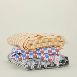 Quilted Checkered Throw