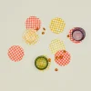 Reusable Paper Coaster, Set of 8 - Checkered