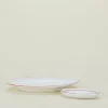 Rimmed Oval Platter