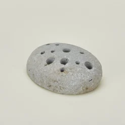 River Rock Oval Ikebana Vase