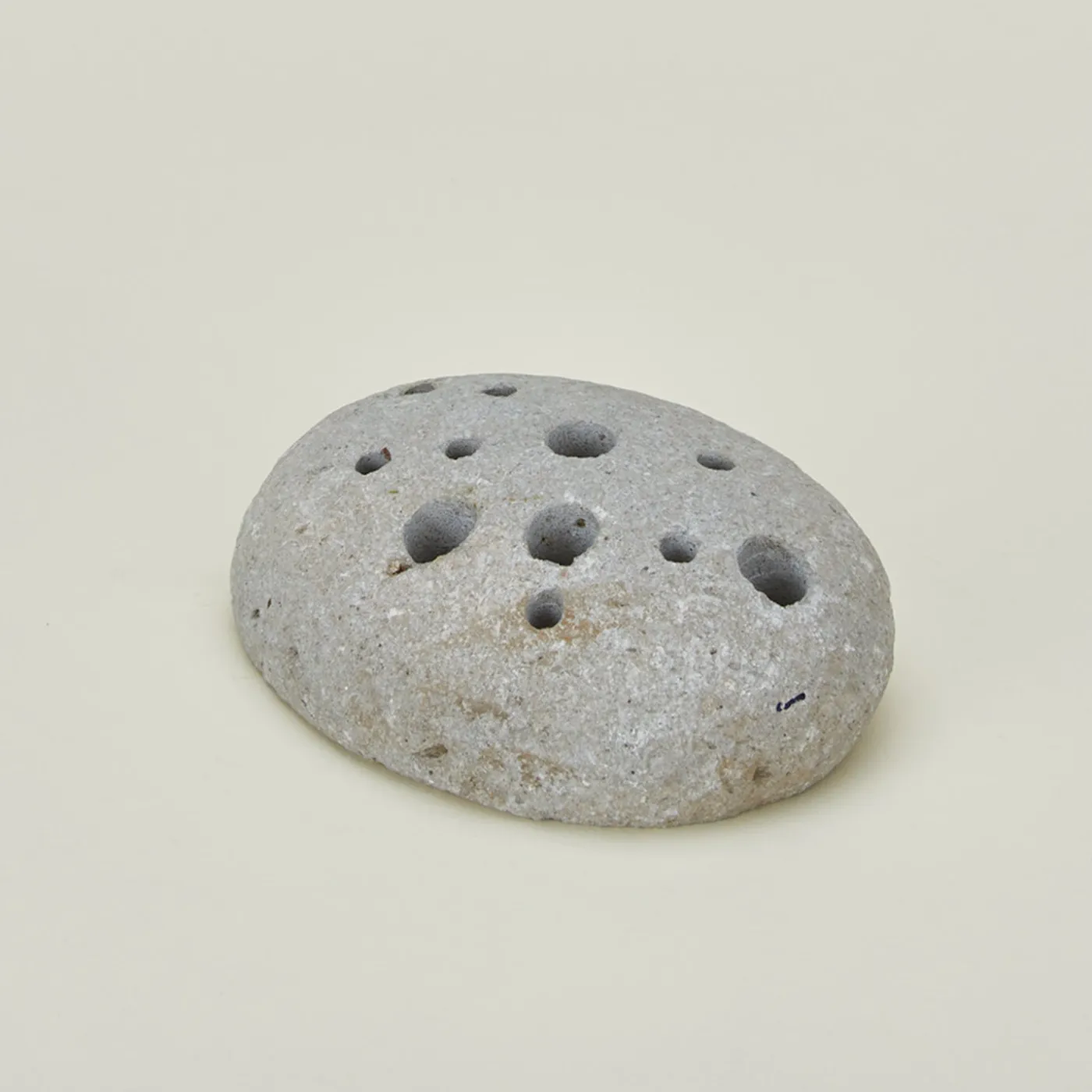 River Rock Oval Ikebana Vase