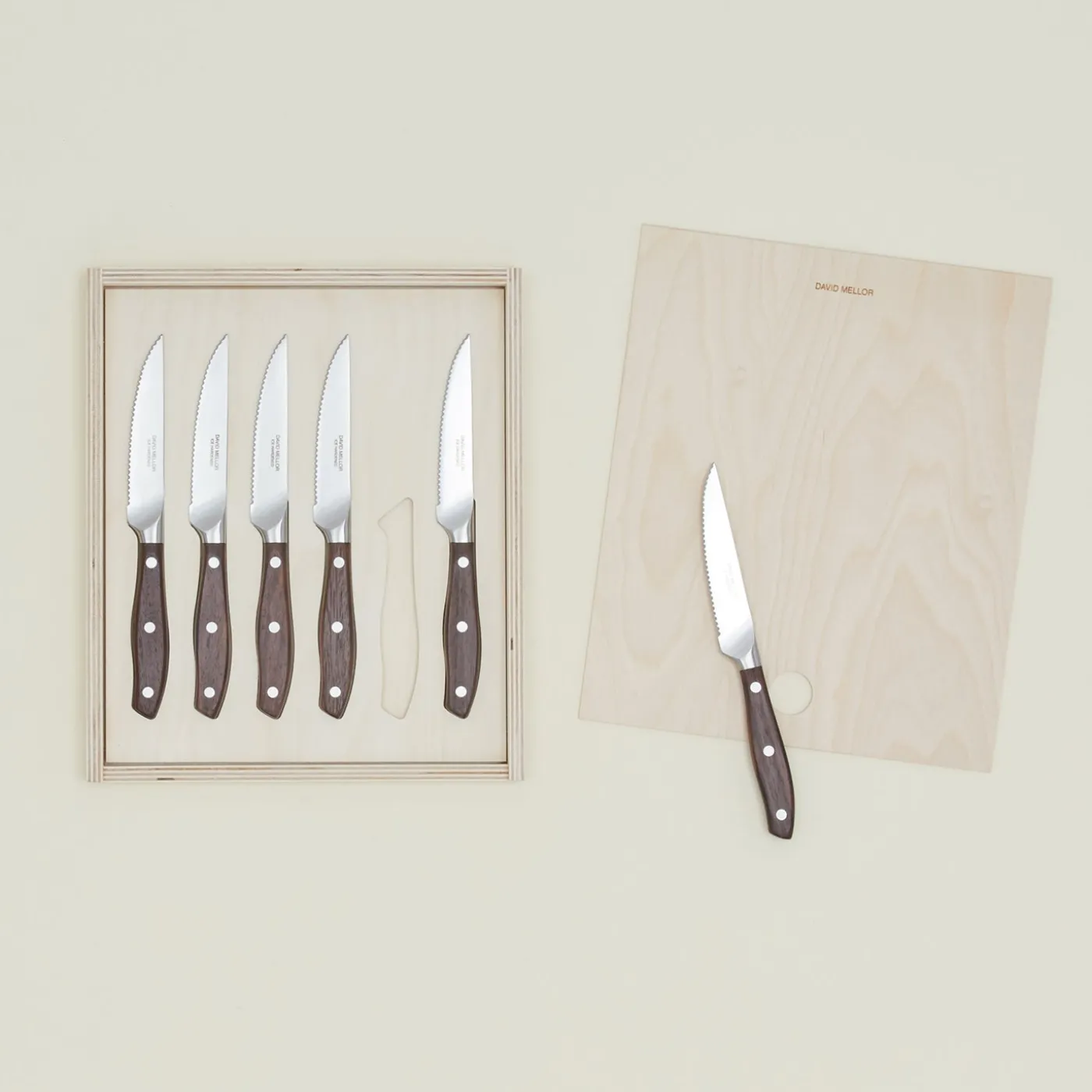 Rosewood Steak Knife Set