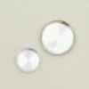 Round Silver Plate