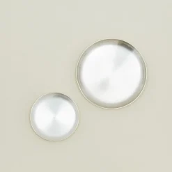 Round Silver Plate