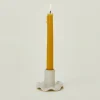 Ruffle Edge Candle Holder