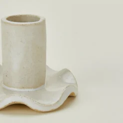 Ruffle Edge Candle Holder