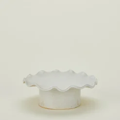 Ruffle Edge Pedestal