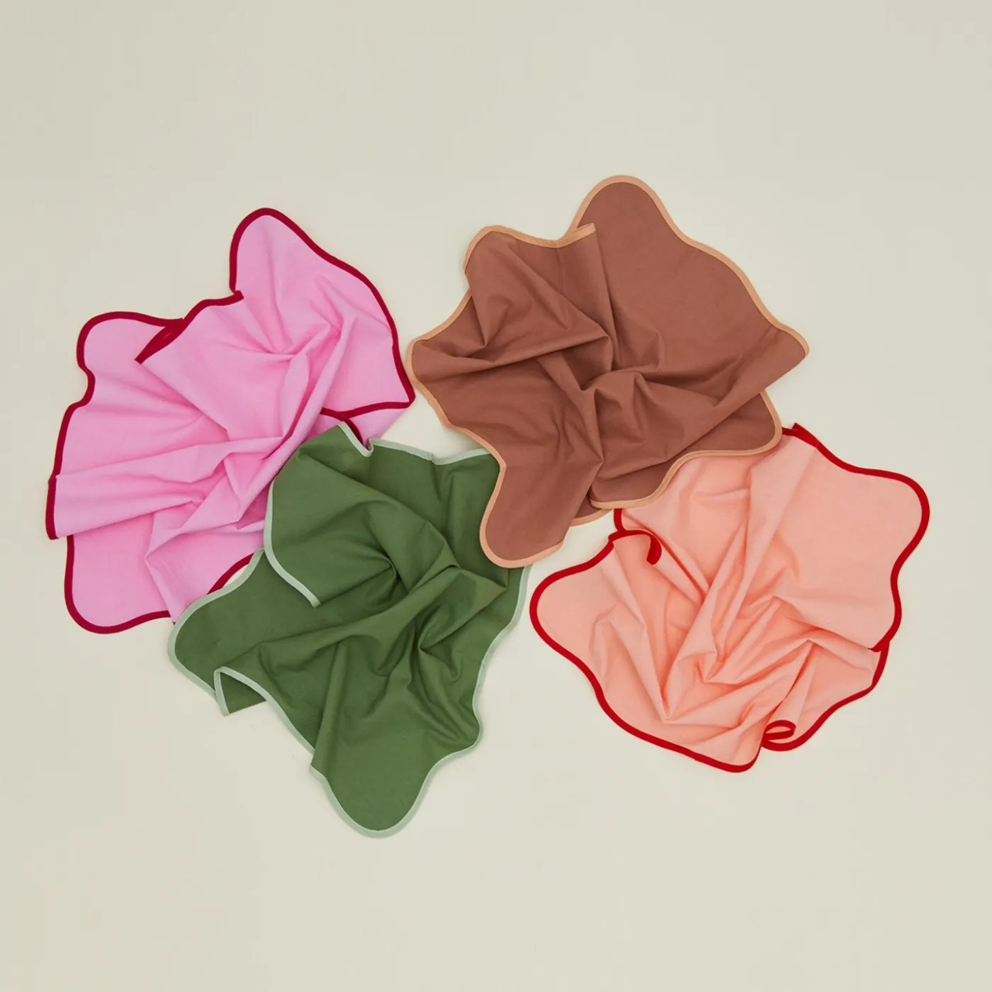Scalloped Napkin, Set of 4