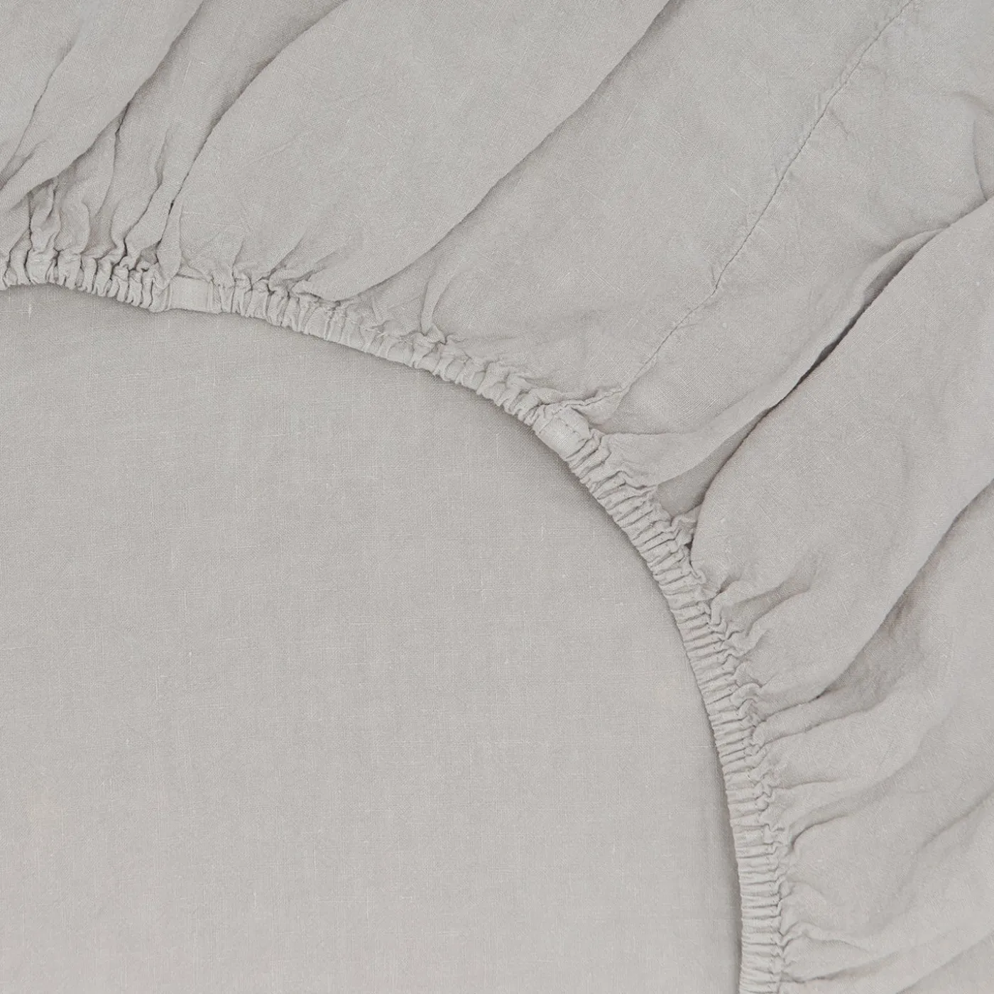 Simple Linen Fitted Sheet
