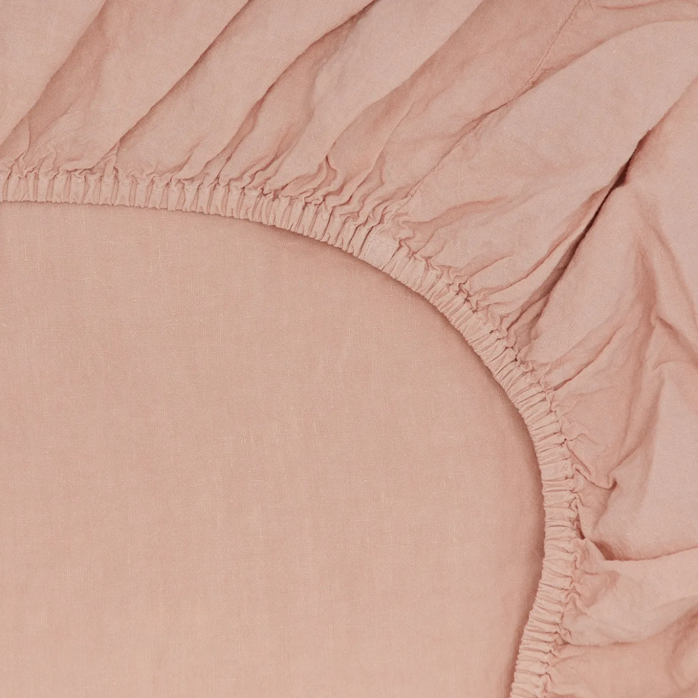 Simple Linen Fitted Sheet