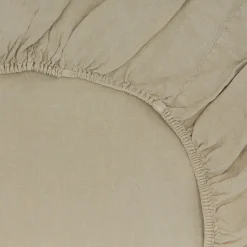 Simple Linen Fitted Sheet