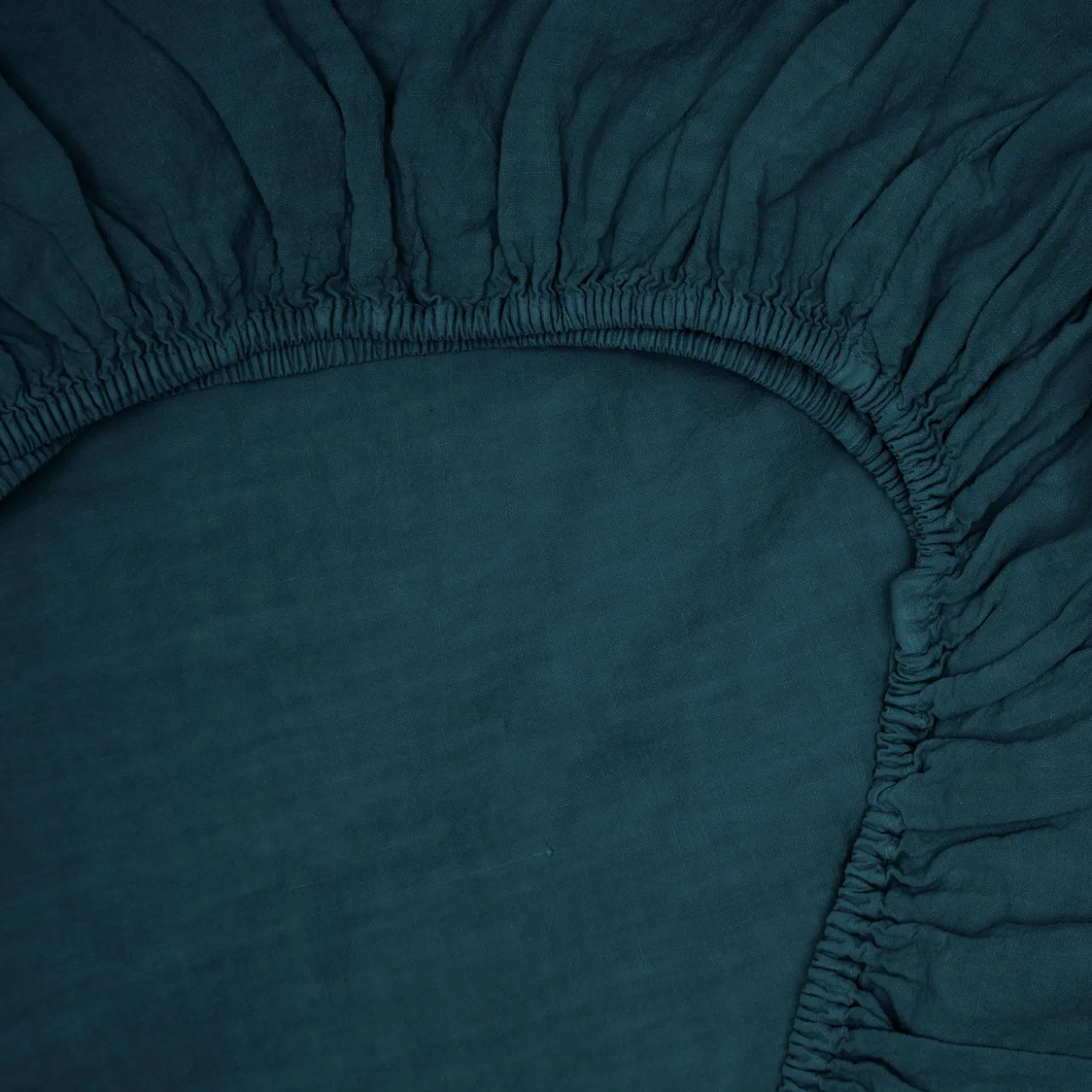 Simple Linen Fitted Sheet